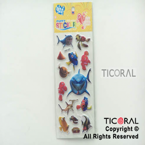 STICKER PECES GIBRE (23X9CM) HS5652-9 x 12